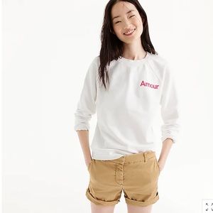 J. Crew Amour Crewneck Sweatshirt